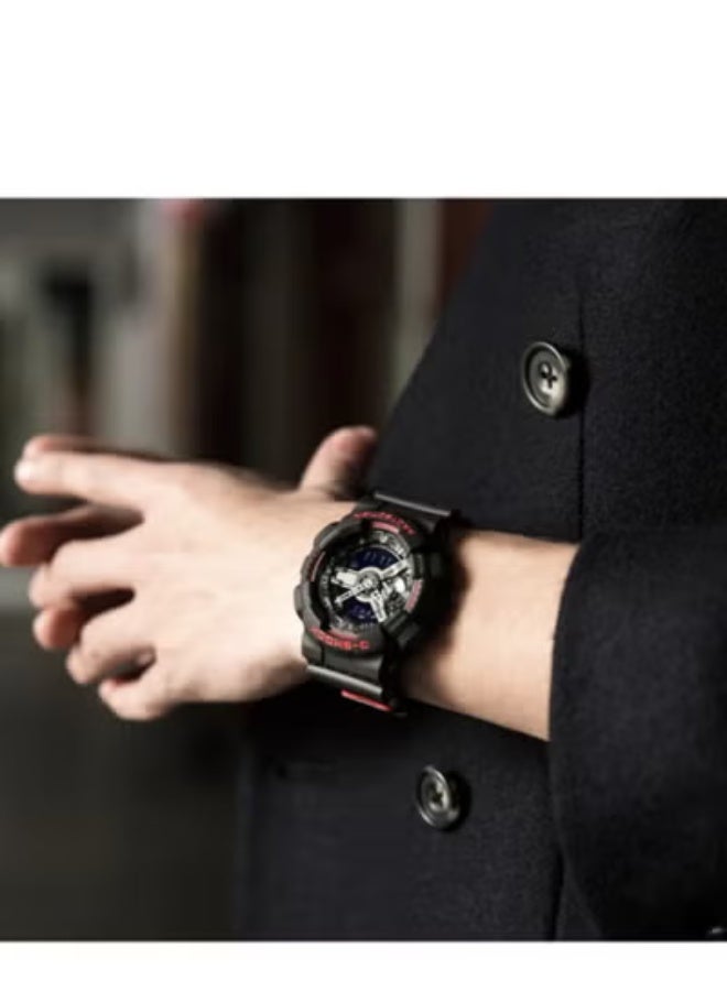 كاسيو ساعة توقيت كاسيو للرجال، جي شوك GA-110HR-1A - Image 3